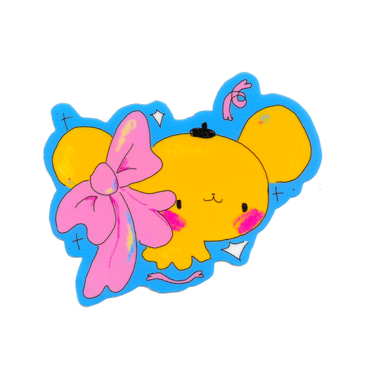 magic pom sticker