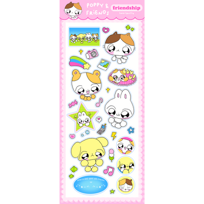 friendship sticker sheet