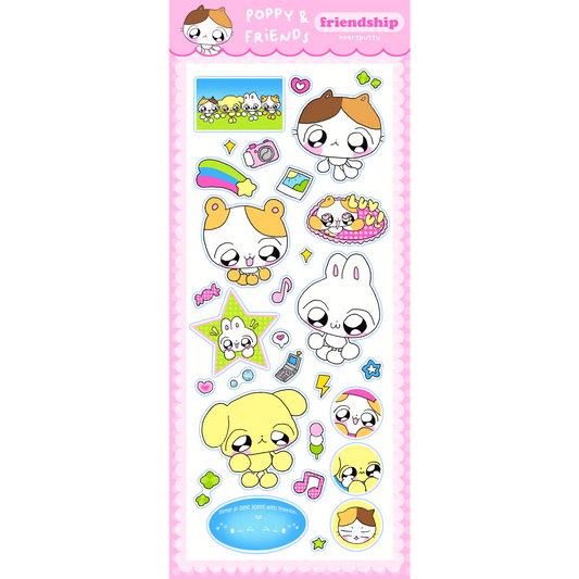 friendship sticker sheet