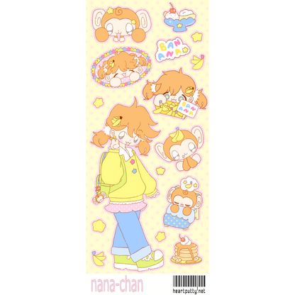 nana-chan sticker sheet
